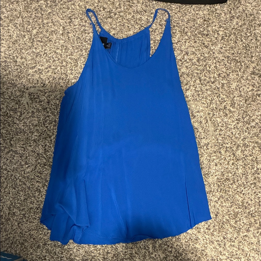 Iz Byer Vibrant Blue Camisole Top